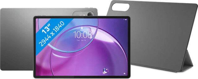 Lenovo IdeaTab Pro Gen 2 13 Zoll Tablet Grau mit 256GB WLAN, Stylus und Book Case - Bild 1