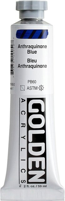 Golden Heavy Body Acrylfarbe Anthraquinone Blau - Bild 1