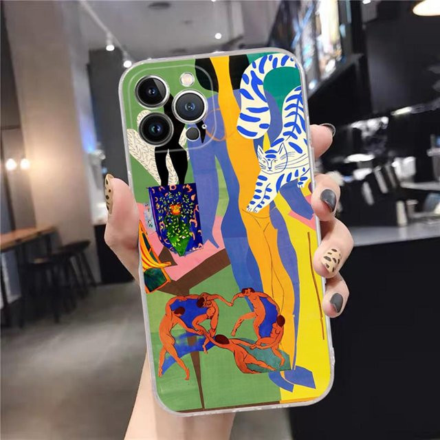 Handyhülle mit Henri Matisse Kunstmalerei von Binchi Health Electronics für iPhone Modelle in Transparent und Multicolour - Bild 1