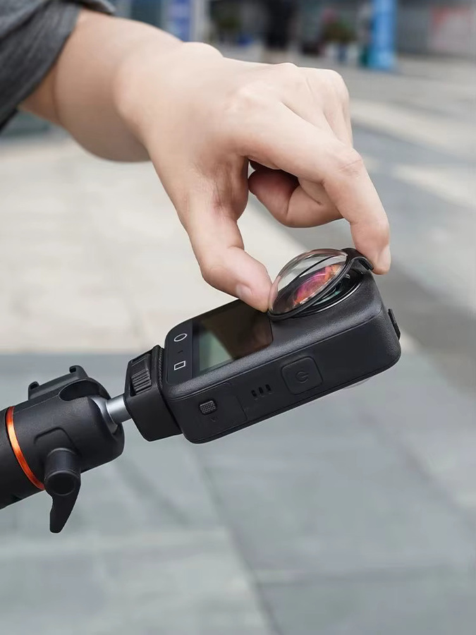 DJI Osmo 360 Objektivschutz aus gehärtetem Glas in Transparent, kratzfest und stoßfest - Bild 5
