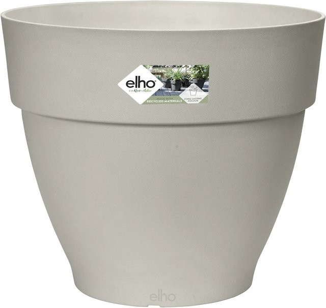 Elho Blumentopf Vibia Campana rund in Seidenweiß Durchmesser: 47 cm - Bild 1