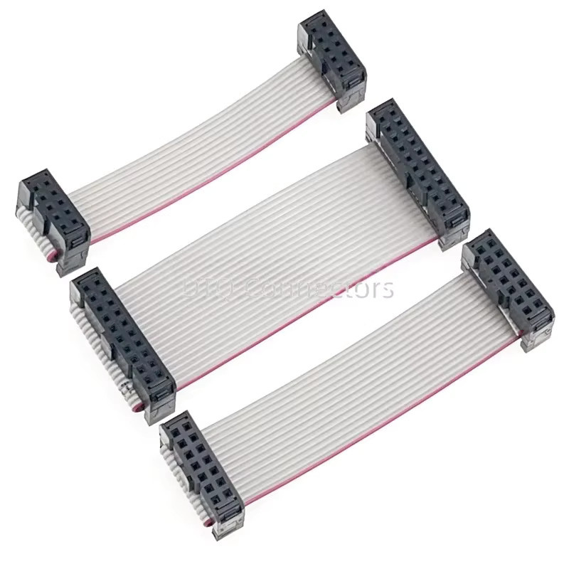 Graues Flachbandkabel für JTAG ISP Download mit verschiedenen Rastermaßen und Pin-Konfigurationen - Bild 2
