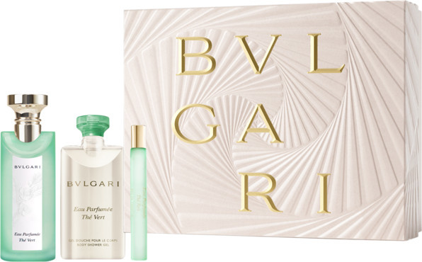 Bvlgari Thé Vert Spring Set, Eau de Toilette, 75ml, 10ml, 75ml Duschgel - Bild 1