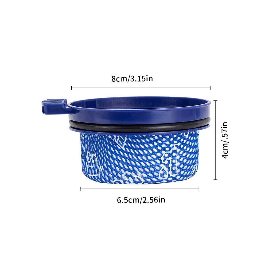 Samsung Bespoke Jet Mikrofilter und Beutel Set in Blau für Staubsauger Modelle VS20A958FWN VS20A95923BAA VS20A95923N/AA VS20A95923W/AA - Bild 2