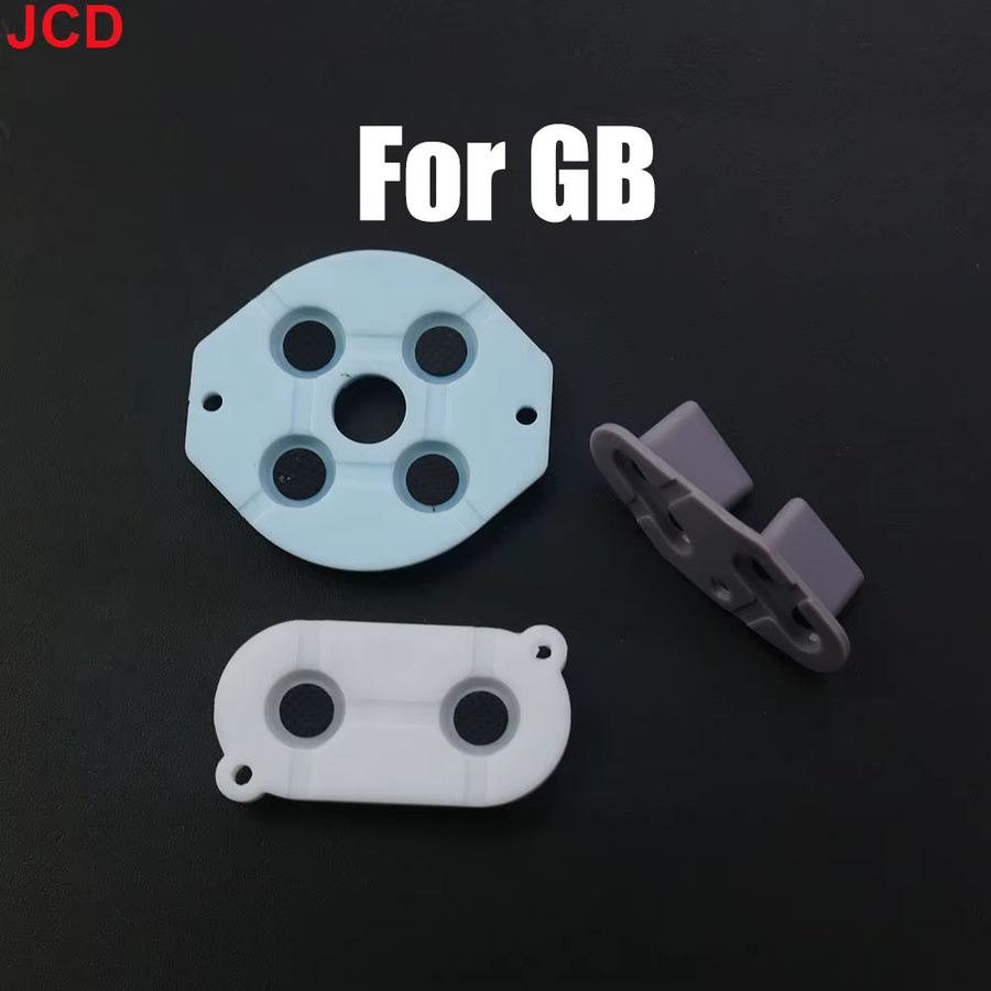 JCD Silikon-Leitknöpfe Set für GBA, GBC, GBP, GBA SP und GBM mit A-B-Tasten und D-Pad - Bild 3