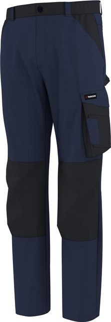 Parkside Herren Arbeitsbundhose aus Poly-Cotton in Blau mit Kniepolstertaschen - Bild 1