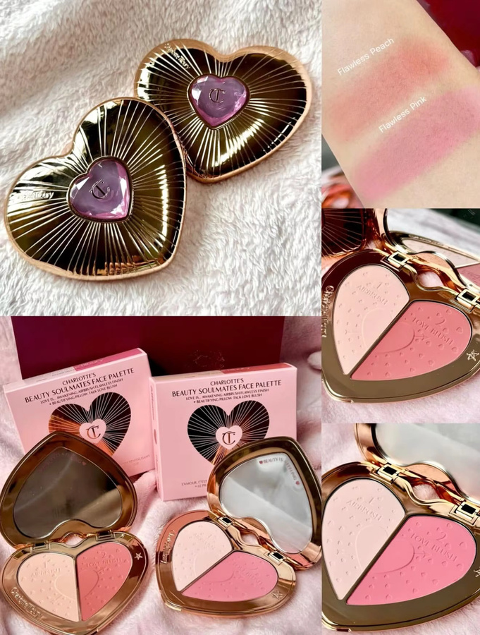 Charlotte Tilbury Air Cushion Powder Blusher, Schimmernd - Bild 1