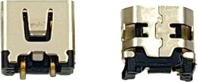 Nintendo DS Lite USB-C Ladeanschluss Ersatzmodul in Silber für Reparaturen - Bild 1