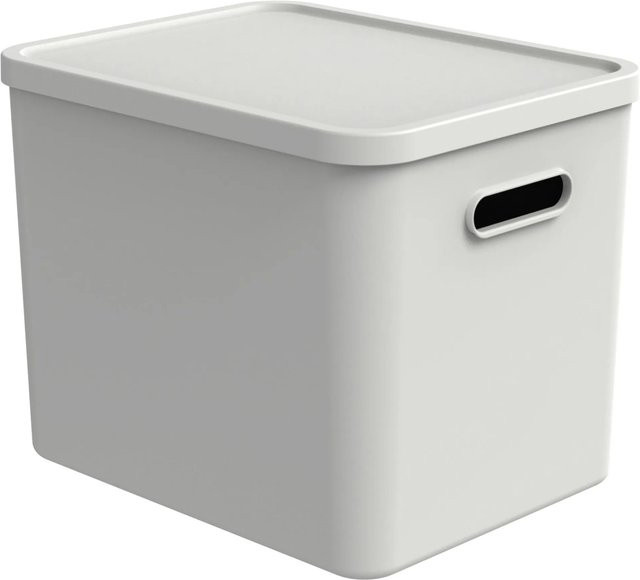 Rotho Multibox Albula Aufbewahrungsbox für C4 in Weiß - Bild 1
