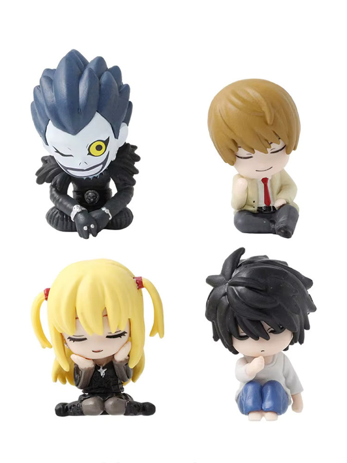 Bandai Death Note Actionfiguren, 4-teiliges Set, Kunststoff, bunt/mehrfarbig - Bild 4