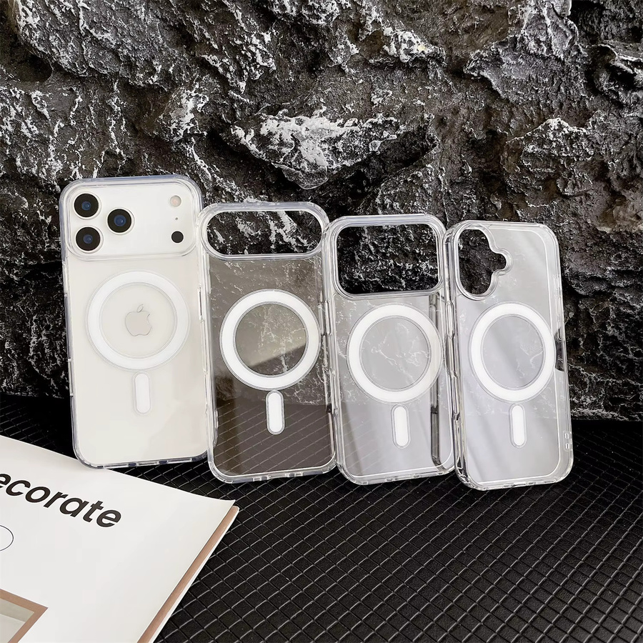 MagSafe kompatible transparente Wireless Charge Cover Schutzhülle für iPhone 11 bis iPhone 17 Pro Max Modelle - Bild 6