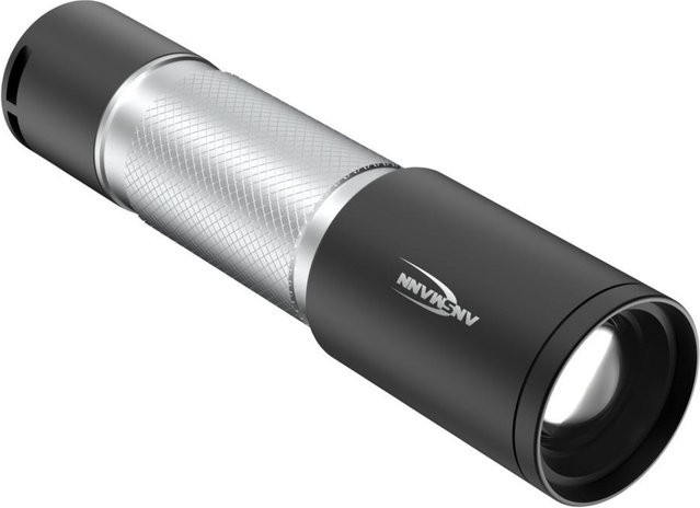 Ansmann LED-Taschenlampe Daily Use 270B in Schwarz mit 275 lm und 96 Meter Reichweite, inkl. Batterien, Durchmesser: 31 mm, Höhe: 131,5 mm - Bild 1