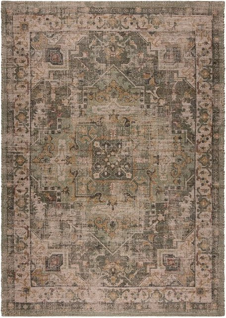 Flair Rugs Kurzflorteppich Selena in Rosa-Grün, B: 160 cm, T: 230 cm - Bild 1