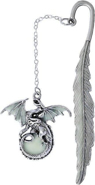 Drachen Anhänger Charms, Metall, gray, Unisex - Bild 1