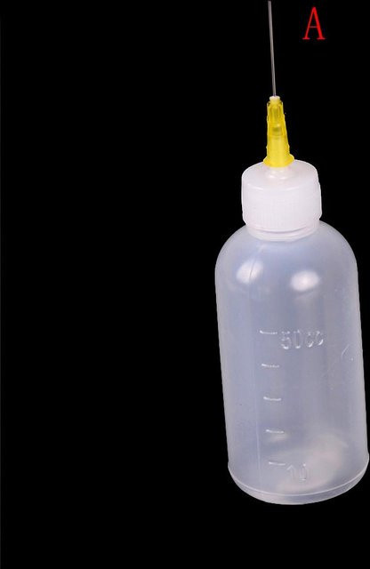Loctite EFD Flaschen-Dispenser mit Nadelspitze für Epoxidharz und Flüssigkeiten, Weiß, 50 ml - Bild 1