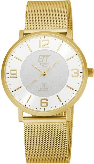 ETT Eco Tech Time Armbanduhr Solar, Edelstahl, 40 mm, Herren - Bild 1