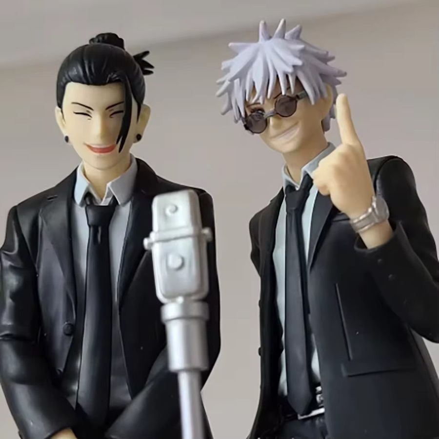 Bandai Anime Figur Satoru Gojo und Suguru Geto aus Jujutsu Kaisen, PVC Modell, Multicolor, Höhe: 17 cm - Bild 2