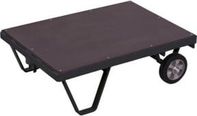 Cordes Schwerlast-Rollplatte in Anthrazit RAL 7016, B/T/H: 160,5 x 90 x 31,5 cm - Bild 1