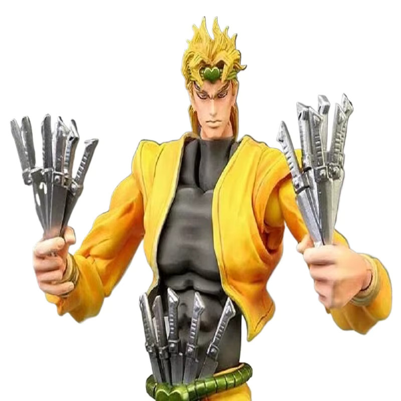 Bandai JoJo's Bizarre Adventure Stardust Crusaders Kujo Jotaro Dio Brando Actionfiguren, 17 cm - Bild 5