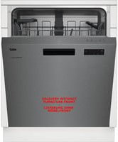 Beko Spülmaschine BDUN16440X in Edelstahl und Grau - Bild 1