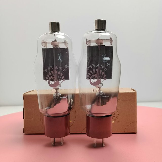 Feiyue Tube Ps Vane 811a Ersatzpaar für Vakuumröhren HiFi-Verstärker Audio-Zubehör in Transparent - Bild 1