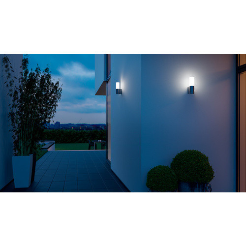 Steinel L 605 Außenwandleuchte LED Zylinder Aluminium Grau - Bild 2