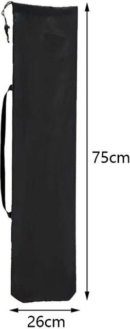 Tragbare Aufbewahrungstasche für Campingstühle und Klappstühle in Ghostly-stone, Farbe: Schwarz, B/T/H: 75,0 x 26,0 cm - Bild 1