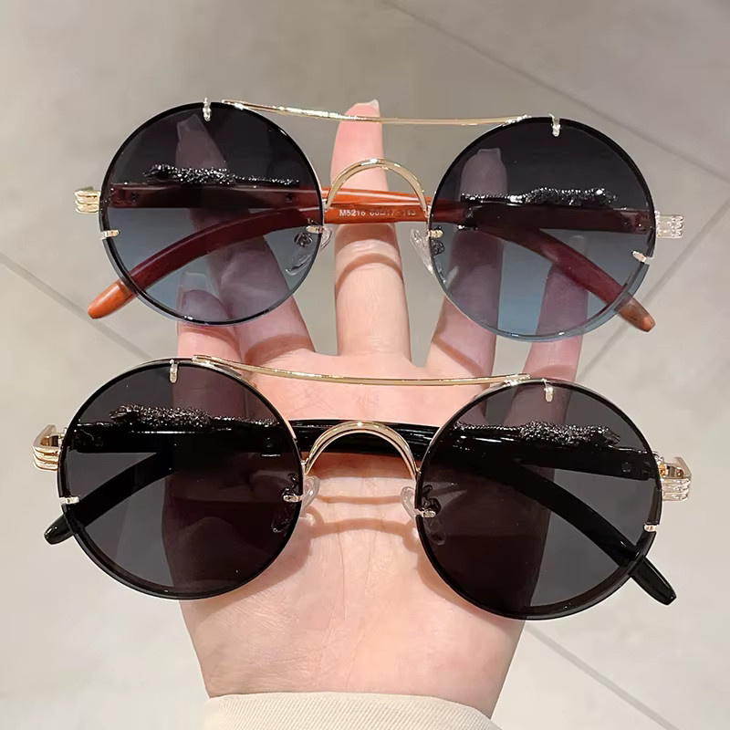 KAMMPT Sonnenbrille, rund, Metal, multicolor, Damen - Bild 1