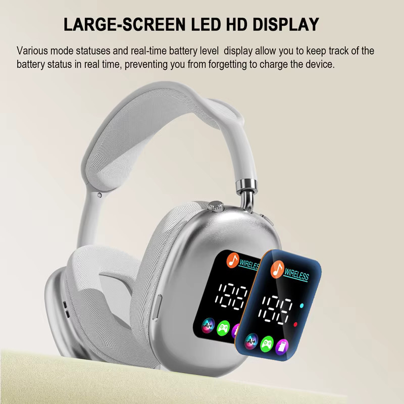 OnePlus Kabelloses Bluetooth-Headset in Blau mit RGB-Digitalanzeige und High-Fidelity-Sound für Sport - Bild 5