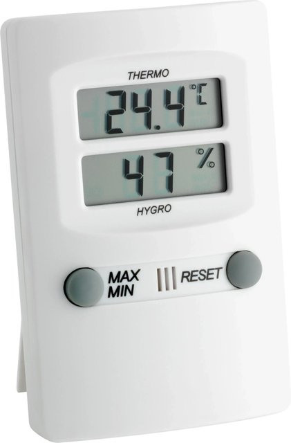 TFA Digitales Thermo-Hygrometer in Weiß - Bild 1
