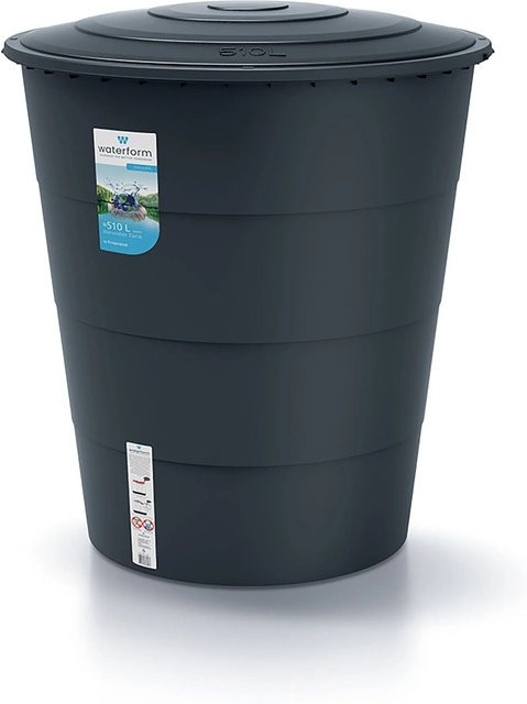 Waterform Regentonne Smooth 510 in Anthrazit - Bild 1