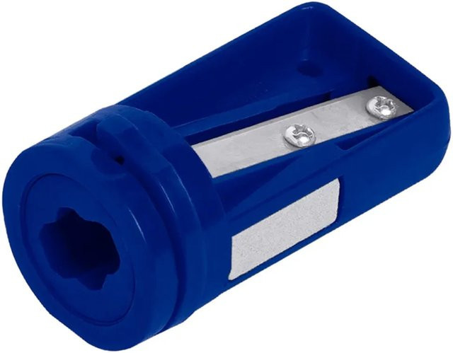 LUX-TOOLS Anspitzer für Zimmermannbleistifte Comfort in Blau - Bild 1