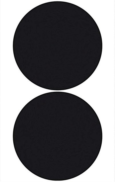 Rico Design Paper Poetry Tafelfolien Sticker Kreise in Schwarz, 2 Stück - Bild 1