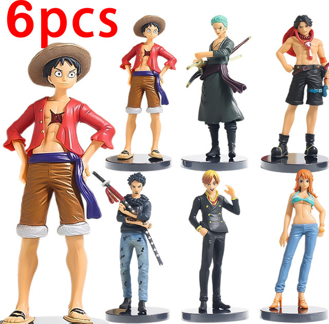 Bandai One Piece Figuren, 6-teiliges Set, Action-Modelle - Bild 1