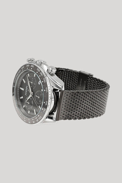 Joop! Chronograph, Edelstahl, Quarz, Silber/Dunkelgrau, Herren - Bild 3