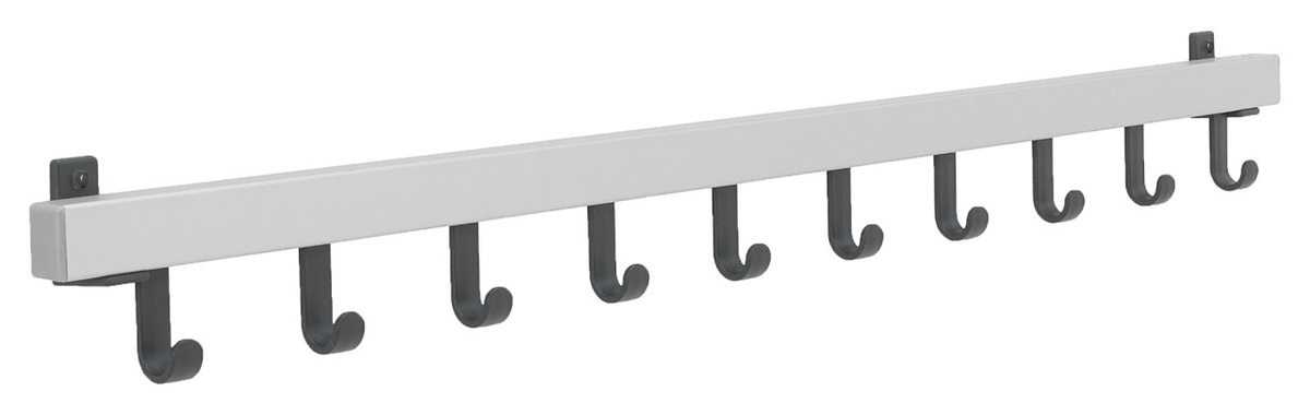 Wandgarderobe Ilium H von BIGBOXX in Weiß Matt aus Metall - Bild 1