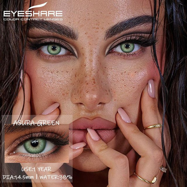 EYESHARE farbige Kontaktlinsen, 2 Linsen - Bild 1