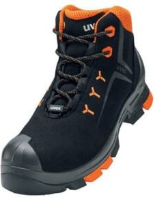 uvex Sicherheitsstiefel S3 SRC uvex 2 aus Mikrovelours in Schwarz, Größe 38, Weite 10 - Bild 1