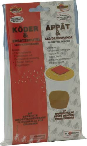 Redtop Nachfüllset XL für Redtop Fliegenfalle - Bild 1