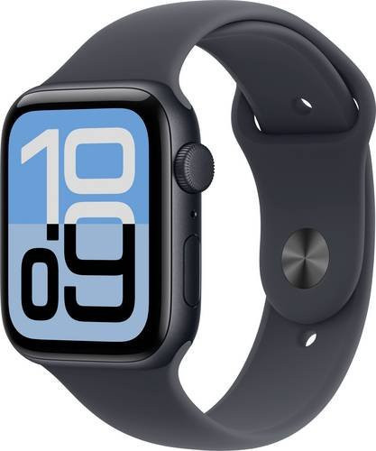 Apple Smartwatch, GPS, 44 mm, Aluminium, Schwarz, Unisex - Bild 1