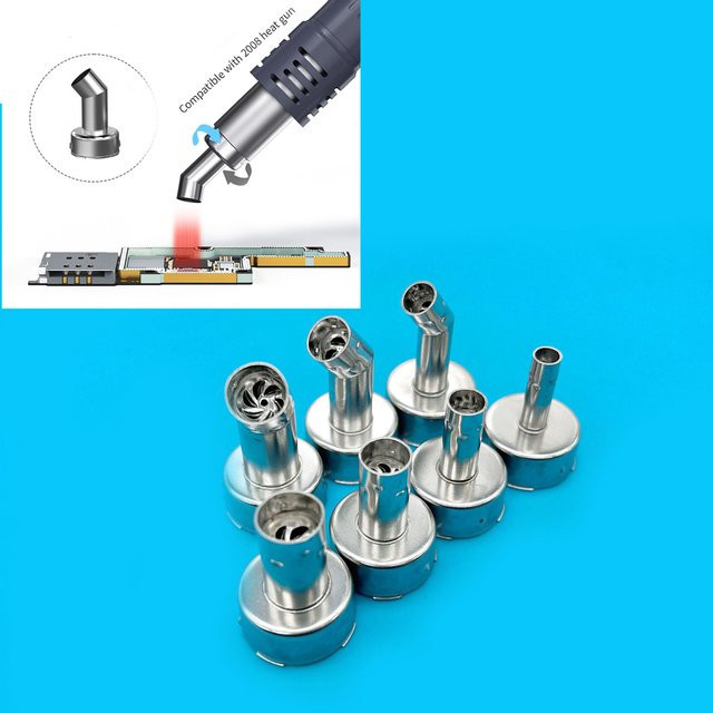 Spiralwinddüse für Quick BGA-Lötstationen, Farbe: Silber - Bild 1