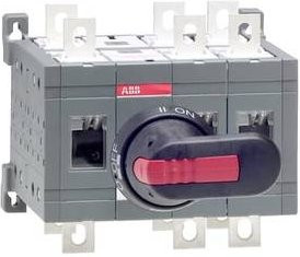 ABB OT250E12CP Lastumschalter 250A 1000V in Schwarz und Grau - Bild 1