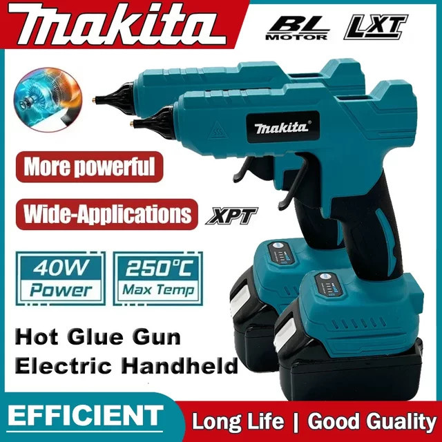 Makita Akku-Heißklebepistole 18 V Li-Ionen in Petrol - Bild 1
