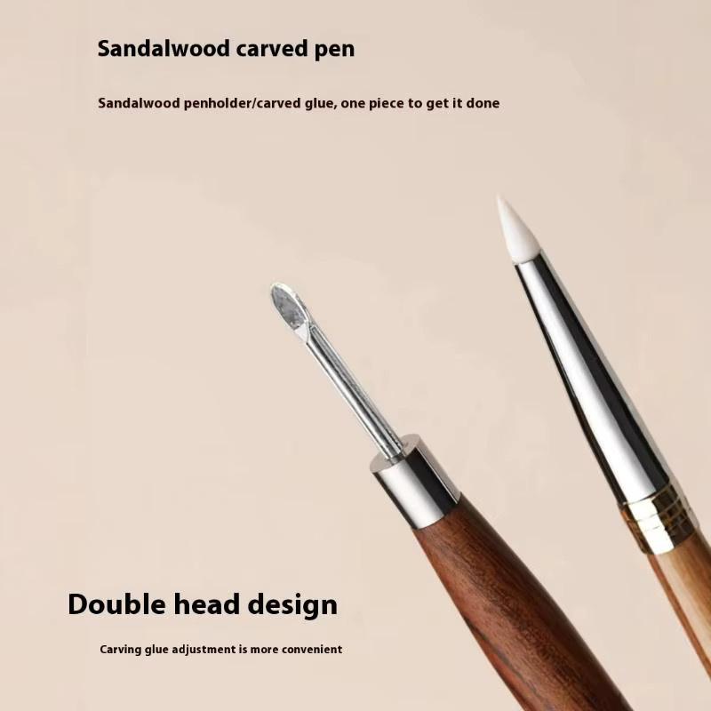 JCSYFAC Doppelköpfiger Nail Art Pinsel, Maniküre Werkzeug - Bild 2