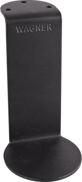 Wagner Möbelfuß aus Stahl in Schwarz-Matt, Höhe: 7 cm, Breite: 12 cm - Bild 1