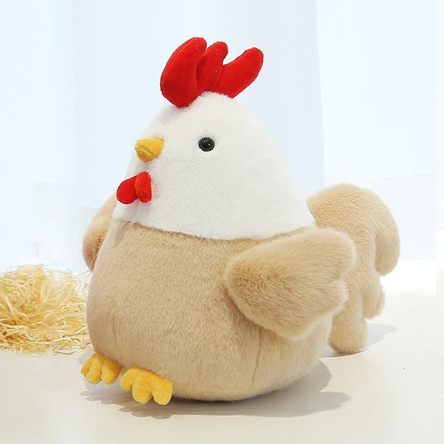 BC Pet Supplies Huhn Plüsch Puppe, Tiere, 23cm, Bunt / Mehrfarbig - Bild 1