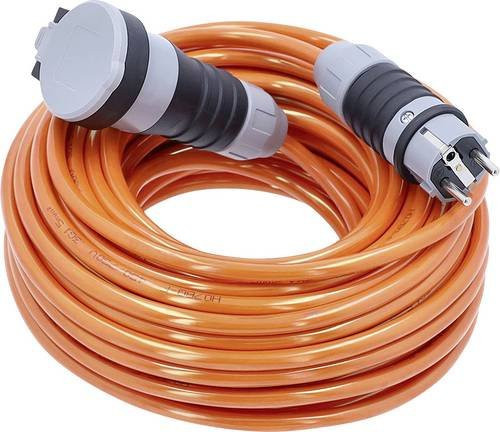 AS Schwabe Strom Verlängerungskabel 16A Orange 10,00 m H07BQ-F 3G 1,5mm² - Bild 1