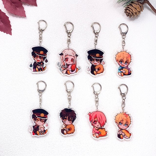 Potdemiel Schlüsselanhänger, Acryl, Anime-Figuren - Bild 1