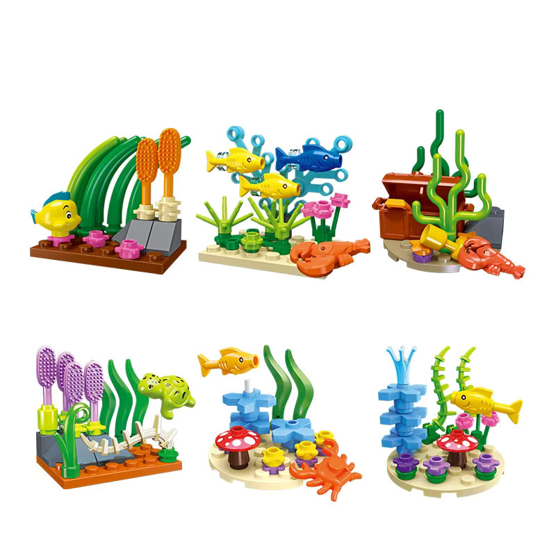AMAZINGBLOKS Ocean Series Unterwasserwelt Modell-Bausteine, Meerestiere - Bild 3