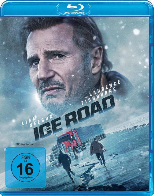 The Ice Road Blu-ray Action Film mit Liam Neeson und Laurence Fishburne FSK 16 - Bild 1